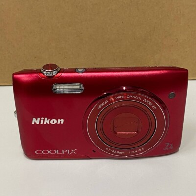 ★新品★Nikon★COOLPIX★S3400★デジカメ★ニコン★ Amazon | Nikon COOLPIX S3400 RED ニコン クールピクス レッド