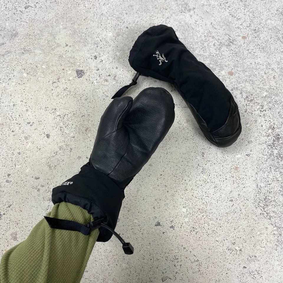 Mitón Arcteryx Zenta AR Fisión SV Mitones Cuero Negro Gore-Tex Talla XS Exterior Foto 2 de 4