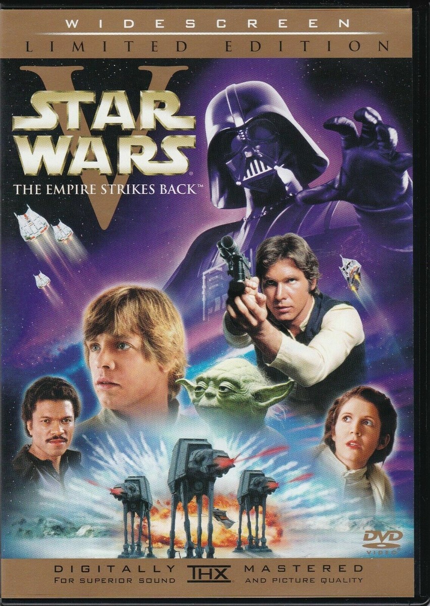 Star Wars Trilogy IV, V, VI (6-Disc Widescreen DVD, Original