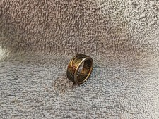 1973 Kennedy Half Dollars size 10 1/2 coin ring handmade mixed metals