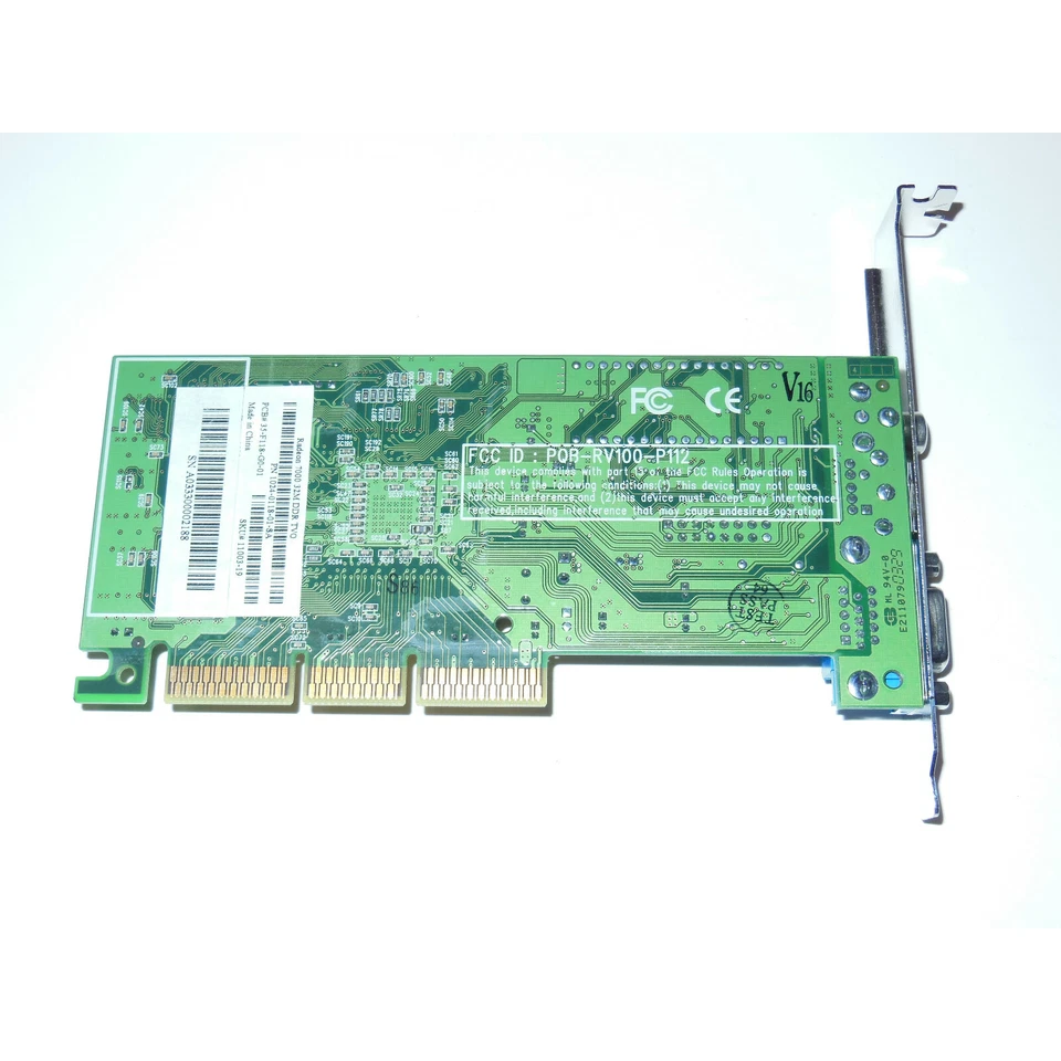 ATI Radeon 7000 32MB DDR AGP 4X Video Graphics Card VGA/TV Out Retro Gaming PC - Image 3 of 4