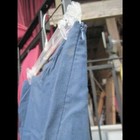 Navy Blue Polyester Capri Pants European 36 Hungary Preowned — photo 6