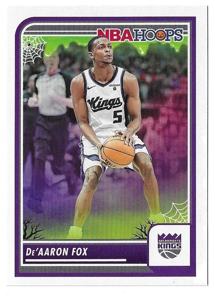 202324 Panini Haunted Hoops Basketball De'Aaron Fox Card 199