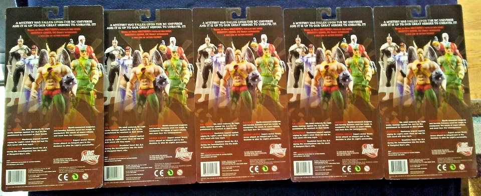 DC Direct Identity Crisis series 1 Sealed Case of five figures MIB Full Set MINT - Image 3 of 4