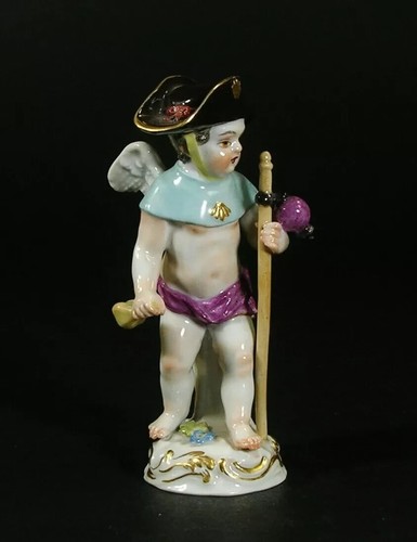 Meissen Cupid as Pilgrim19th Century - Picture 6 of 7