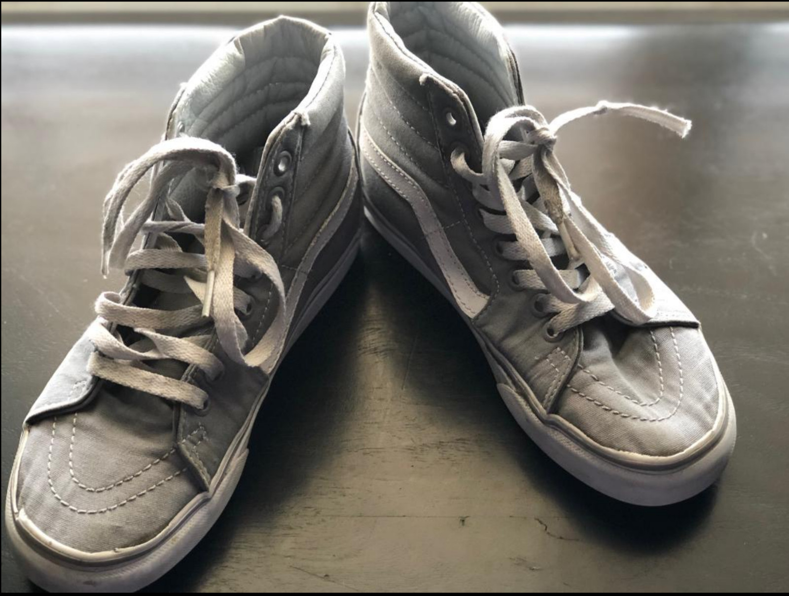 VANS SK8 HI TOP BOYS TENNIS SHOES SIZE 3.5
