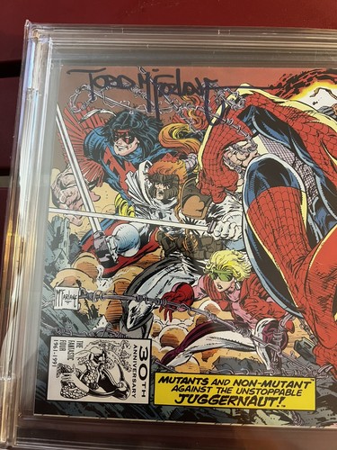 Spider-man #16 X-Force CBCS 9.8 Verified Signature Todd McFarlane - Picture 3 of 5