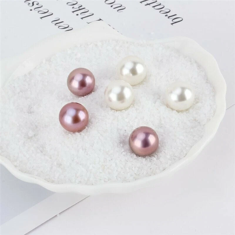 CLUCI 10 Pcs 11-12mm Big Edison Pearls in Oysters Round Single Packaged Genuine - Image 4 of 4