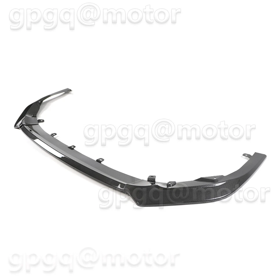 GI I Carbon Fiber V2 S Style Front Lip Splitter For Subaru WRX VB 2022-25 Bumper - Image 4 of 4