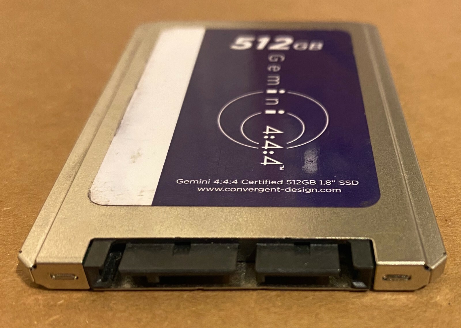 Convergent Design 512GB SSD Solid State Drive Card 4 Gemini 4:4:4 Video Recorder