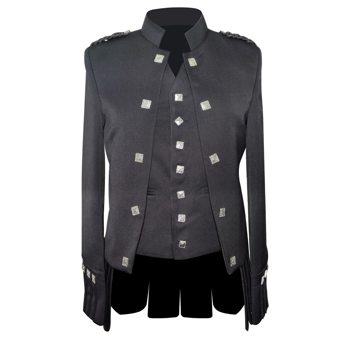 DOUBLET CUT OFF VELVET JACKET 2B ダブレット（Balmoral