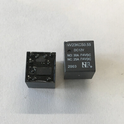 5PCS FORWAD NV23KCS0.55 DC12V Power Relay 12VDC 5Pins 30A