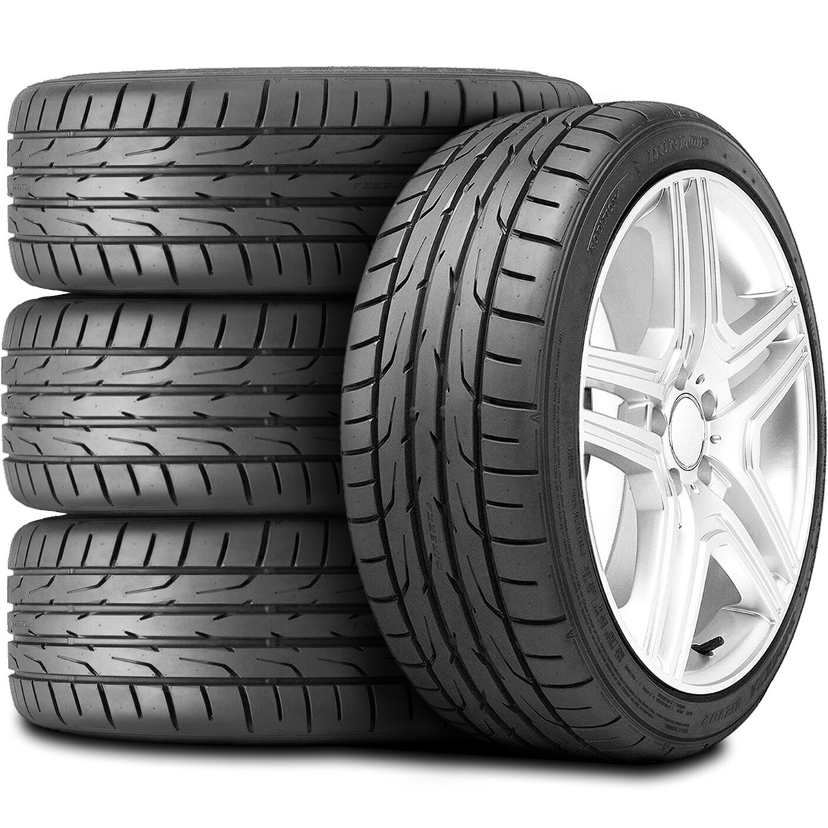 255/40-17 255/40R17 ダンロップ DIREZZA Z2☆ 夏タイヤ 中古 3 