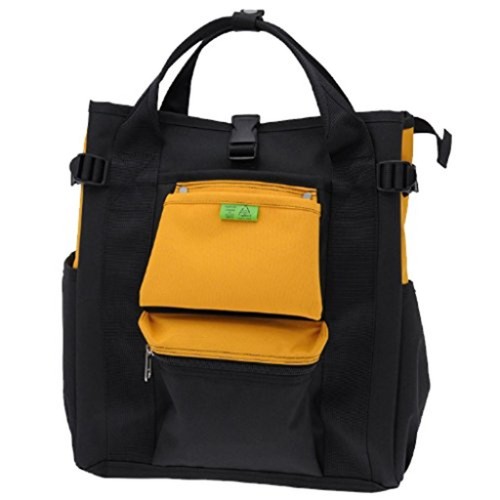ZAINO PORTER UNION 782-08691 NERO/GIALLO Spedizione gratuita con tracciamento# Nuovo Giappone