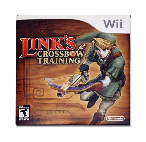 Legend of Zelda Link's Crossbow Training disc Wii
