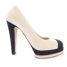 CHANEL G28461 Pumps EU35.5 US5 White