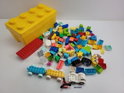 Bundle Lego Duplo + Box 2012 Plastic Toy Kids Building Blocks #2512527