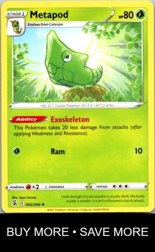 Metapod 002/264 Fusion Strike Tsuruta