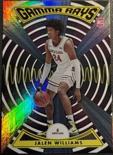 2022-23 Panini Chronicles Gamma Rays Jalen Williams #24 Santa Clara ROOKIE Card!. rookie card picture