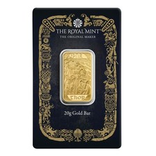 Thor 20g Gold Minted Bullion Bar Bullion | Limited to 2,500 bars worldwide 4372.68 per troy oz