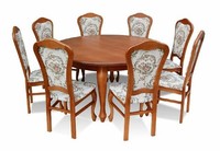 Esstisch & 8X StüHle Esszimmer Set Essgruppe Kalssischer Tisch Stuhl Tische Z16