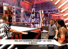 Nia Jax & Shayna Baszler 2021 Topps WWE Women's Division #50 Wrestling Card