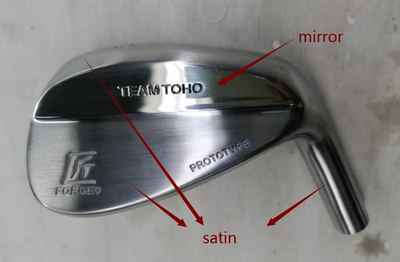 Team Toho Takumi Forged Wedge 58deg NS CI 110 Steel Shaft Silver