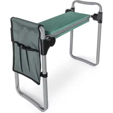 Garden Kneeler and Seat Workbench Gardening Workseats Foldable Garden Seat Bench
