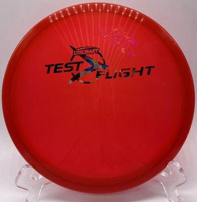 Discraft Test Flight Zone OS -Team Discraft stamp- New 173-174- wonderbread 
