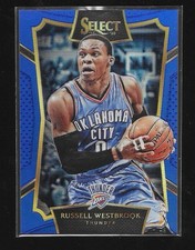 2015-16 Panini Select - Concourse Russell Westbrook #59 Blue Prizm /249