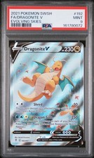 2021 POKEMON SWORD & SHIELD EVOLVING SKIES #192 FULL ART/DRAGONITE V PSA 9 on eBay
