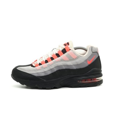 Nike Damen Air Max 95 OG Sneaker Schwarz Grau Pink Sichtbare Air-Dämpfung EU 40