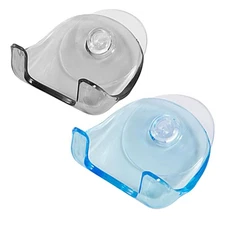 2 Pcs Suction Cup Razor Holder Shower Hanger For Wall Sucker