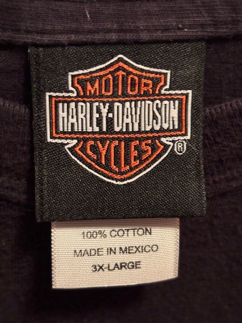 T shirt uomo Harley Davidson nera 3XL grande MONADNOCK Keene NH manica corta