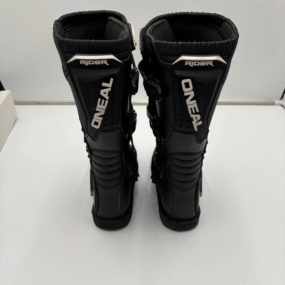 O'Neal Rider MX Motocross Boots Black Men's Size 7 (EU 39) Metal Toe Guards - Image 4 of 4