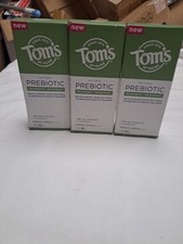 LOT of 3 - Toms of Maine Prebiotic Natural Deodorant No Aluminum FRESH APPLE
