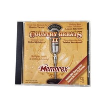 Memorex Country Greats Karaoke CD G Shania,, Reba. Leann Trisha