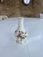 Vintage Small Floral Vase. Palissy England. A Royal Worcester Company.