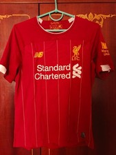 Liverpool FC 2019/20 Home Football Shirt New Balance Bob Paisley Men's Size S Re