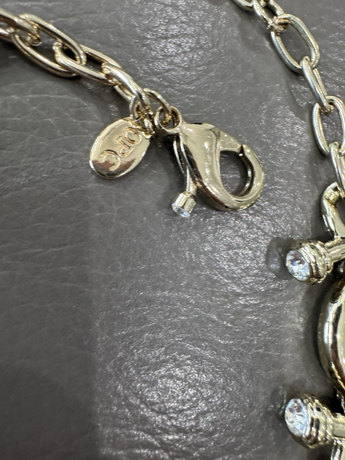 Off Park Collection Omega Adjustable Necklace Cry… - image 2