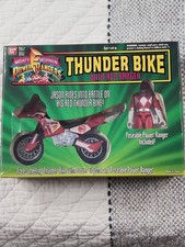 1994 UNOPENED Thunder Bike Red Ranger Mighty Morphin Power Rangers Bandai VTG