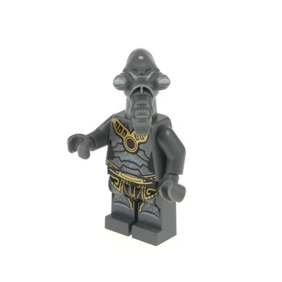 1x Lego Minifigur Star Wars Clone Wars Geonosian Zombie dunkel grau 9491 sw0382 - Bild 1 von 2