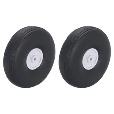 RC Airplane Wheels 2.76" OD for DIY RC Model Plane Aircraft 2 Pcs