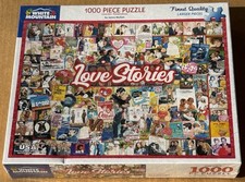 White Mountain Love Stories 1000 Piece Puzzle 24" x 30" item 1676 NEW Sealed 