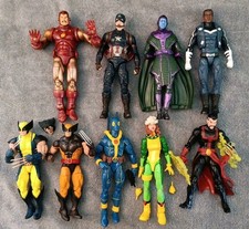 Marvel Legends Figures Wolverine Xmen Avengers Deadpool Iron Man Captain 6” Lot