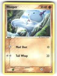 Wooper 79/115 EX Unseen Forces Common Pokemon Card