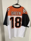 AJ Green Signed Cincinnati Bengals Custom NFL Jersey Beckett Authentic Autograph