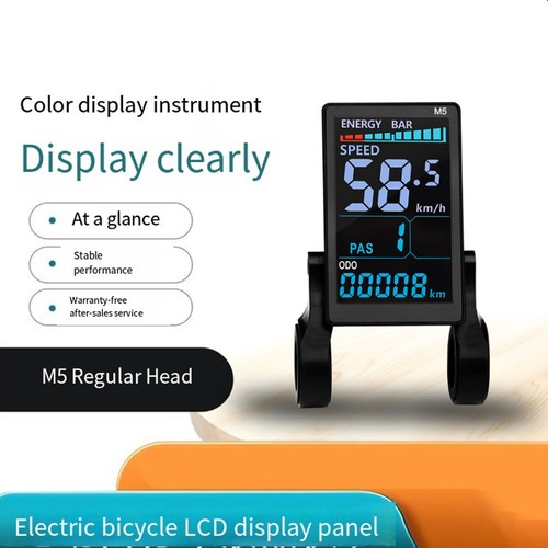 Compact Smart LCD Color Screen Bike Instrument for Electric Scooter Accessories - Picture 7 of 9