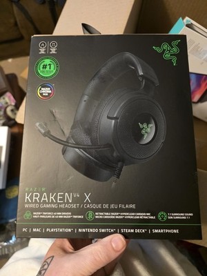 Razer Kraken V4 X Wired Gaming Headset/7.1 SS/Hyperclear Cardioid Mic&Chroma/RGB