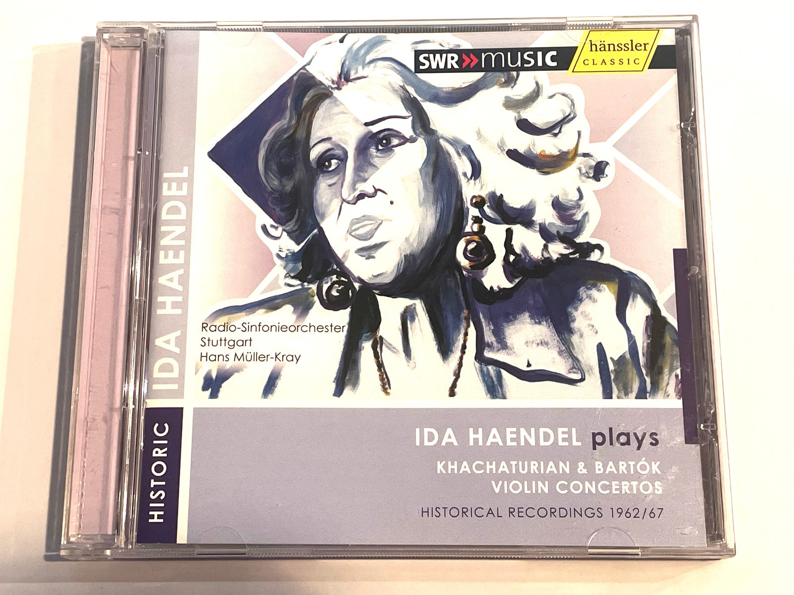 Ida Haendel  plays Khachaturian & Bartok Violin Concertos (CD 2011)